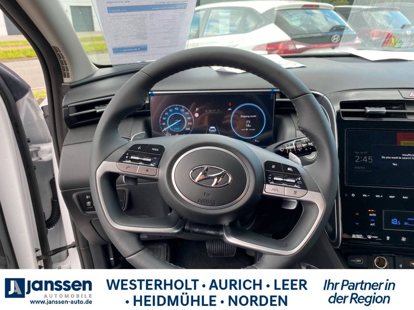 Fahrzeugabbildung Hyundai TUCSON Hybrid TREND Krell,el.Heckklappe,19' Alu