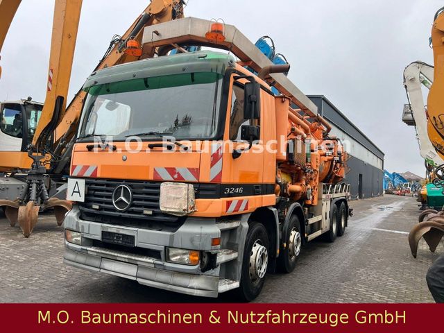 Mercedes-Benz Actros 3246 / Saug & Spühlwagen / Kutschke D/NRW