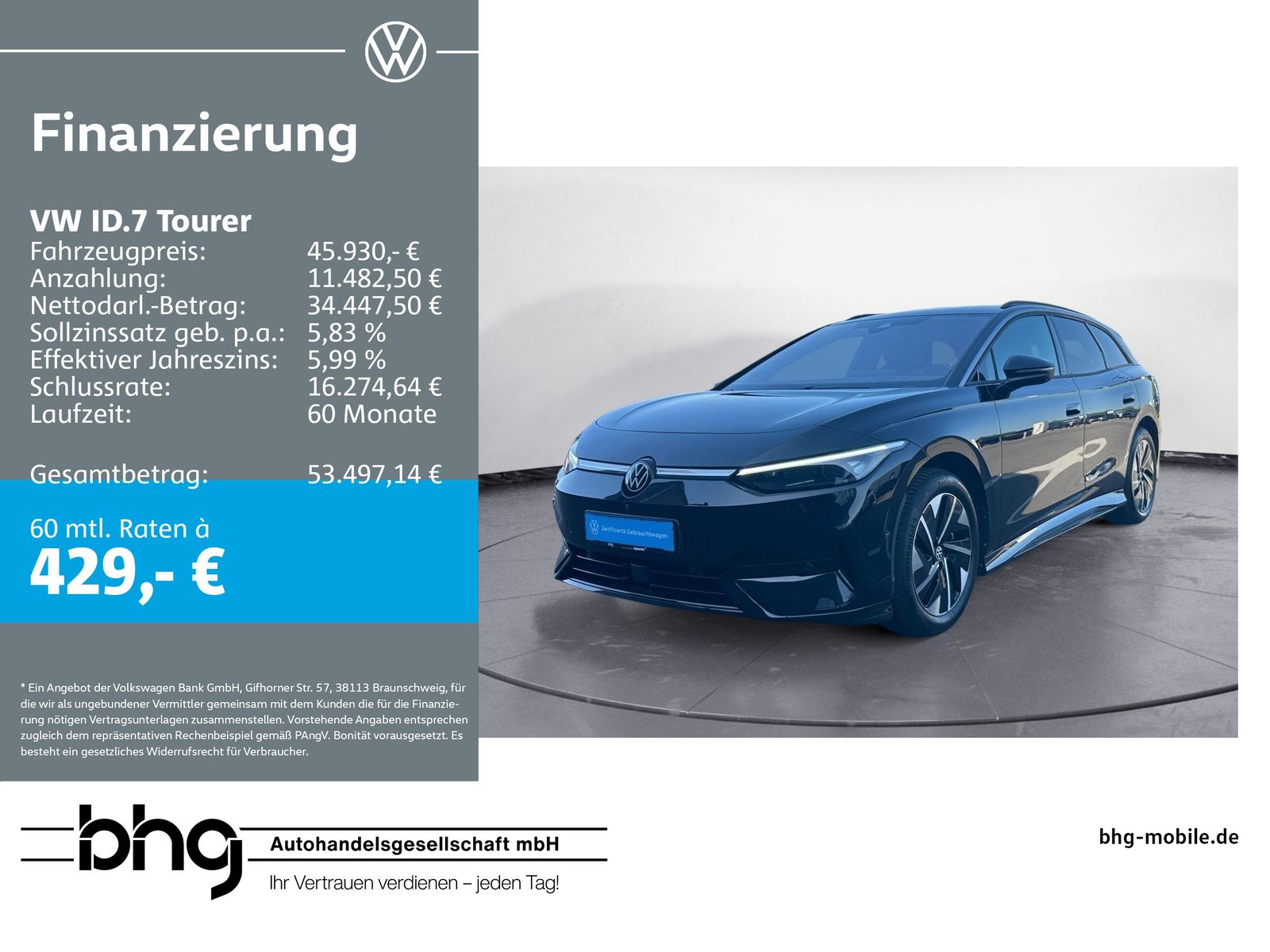 Volkswagen ID.7 Tourer Pro