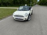 MINI COOPER Cabrio Xenon,Klimaaut.,SHZ,PDC,Teilleder - MINI MINI: Weiß, Cabrio