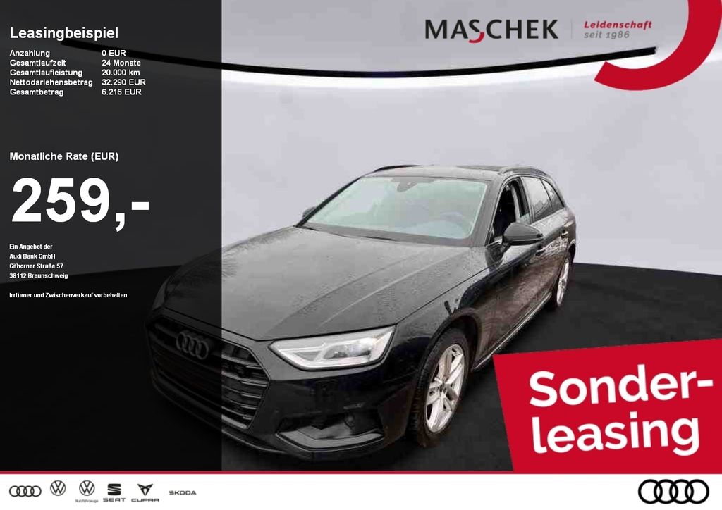 Audi A4 Avant 40 TDI Navi Sitzh. RearView Leder ACC