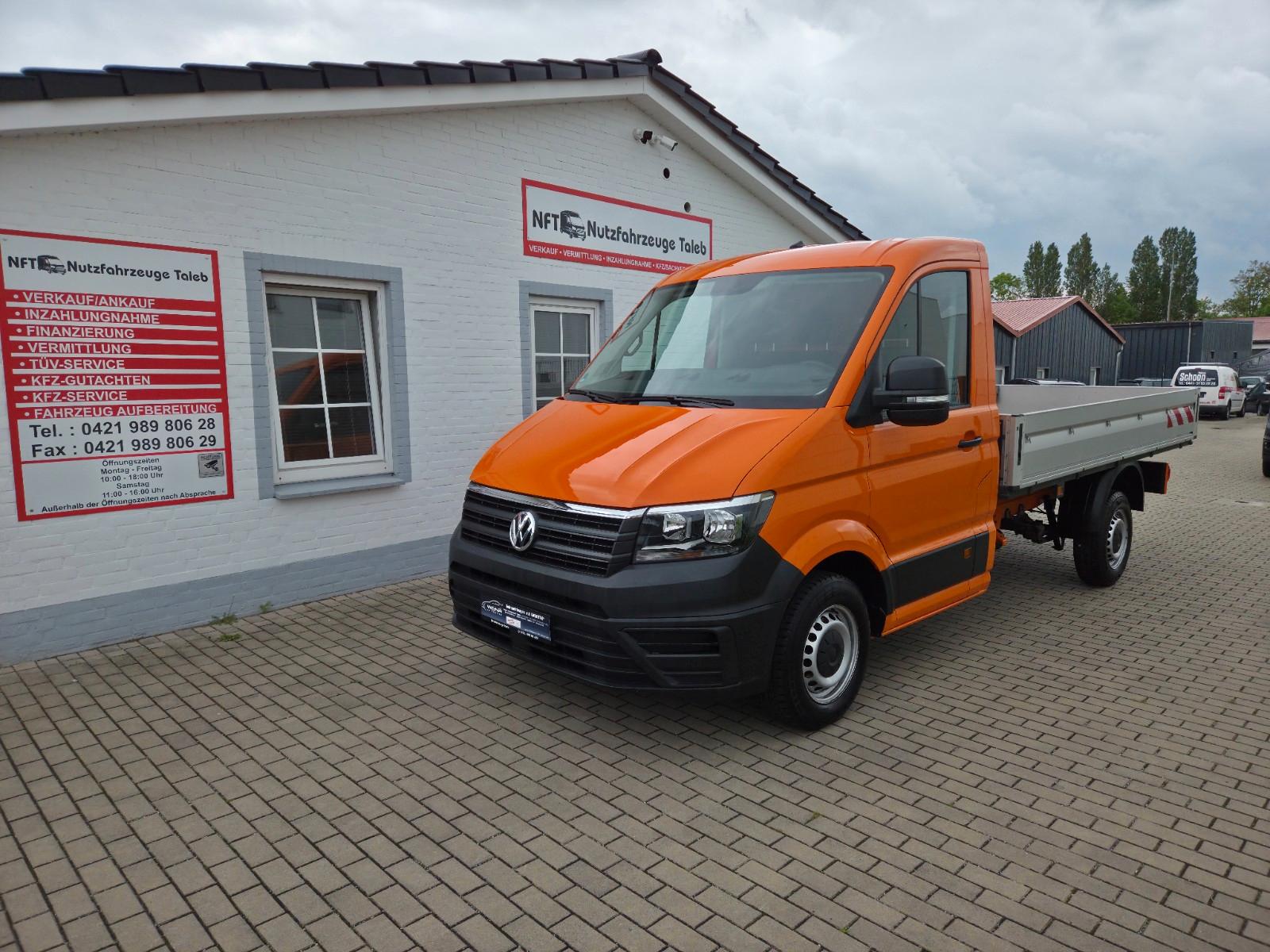 Volkswagen Crafter Pritsche mittellang TÜVNEU/1HAND/72Tkm