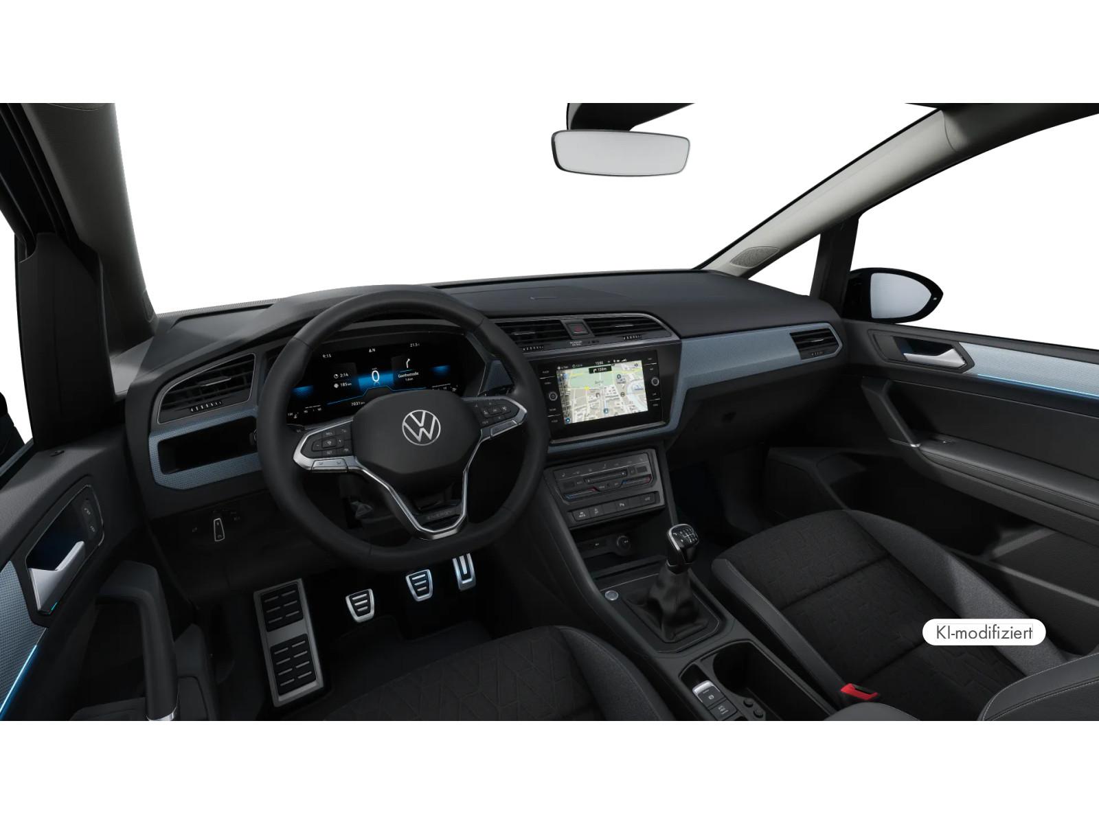Volkswagen Touran ENERGY 1.5 TSI 7-Sitzer NAVI RFK el. Heck, миниатюра 9