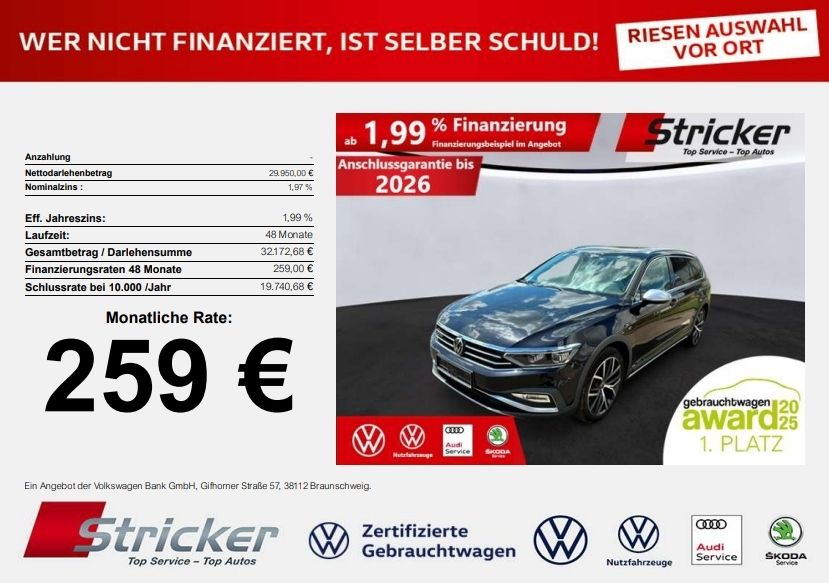 Image of Volkswagen Passat Alltrack