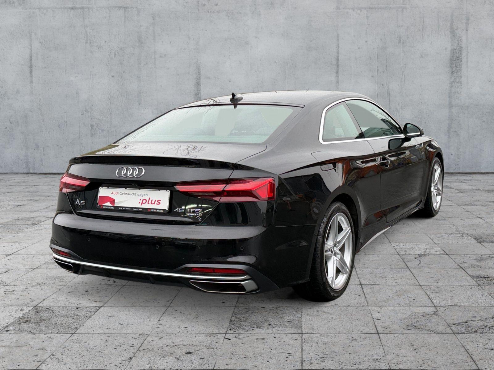Audi A5 Coupé 45 TFSI QU S-TR ADVANCED LED+NAV+SHZ+VC, миниатюра 6