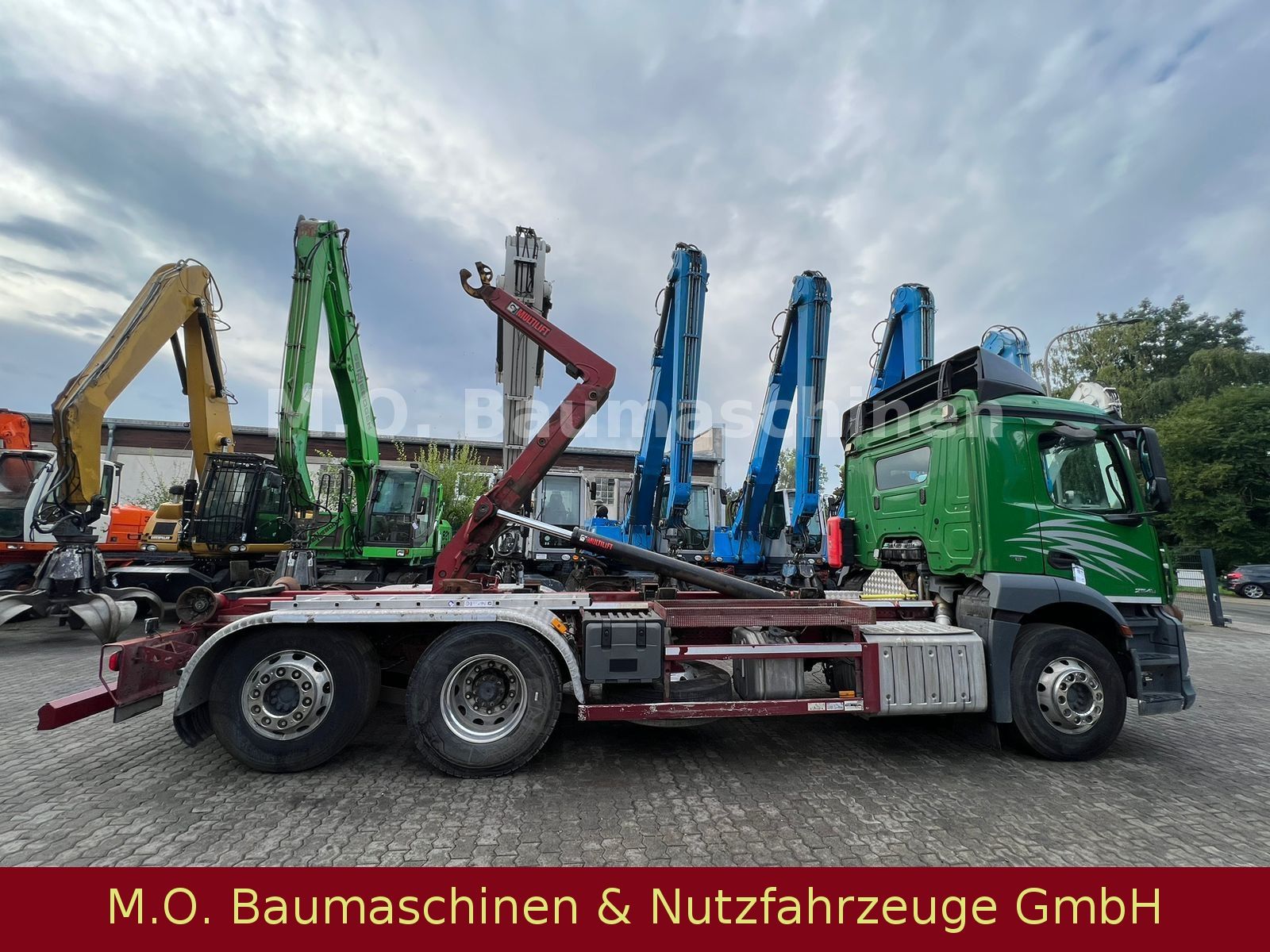 Fahrzeugabbildung Mercedes-Benz Antos 2543/Euro 6/Hiab XR 21S59/TÜV NEU