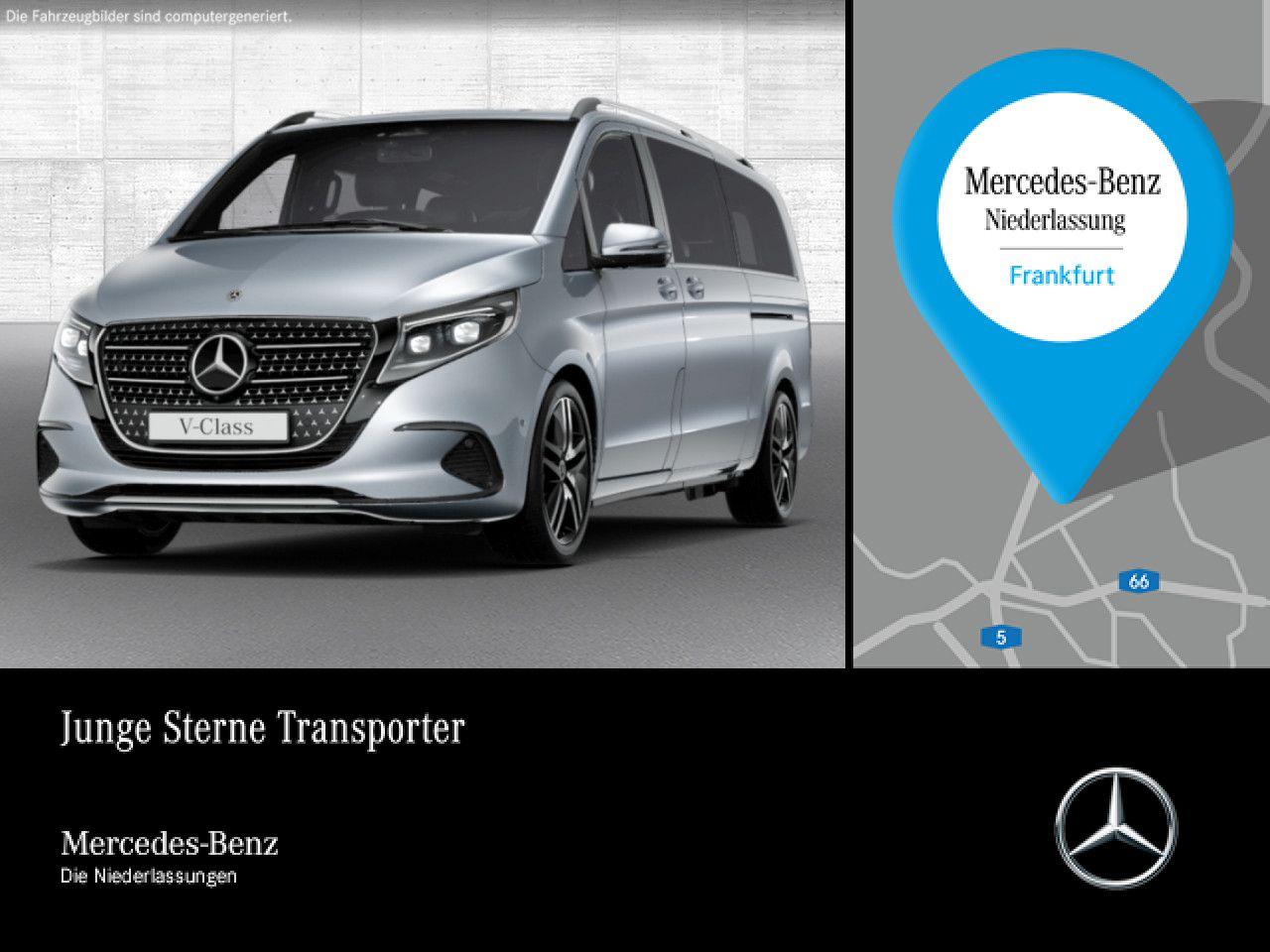 Mercedes-Benz V 300 d XXL, 8-Sitzer, MBUX, Standhzg, AHK, LED
