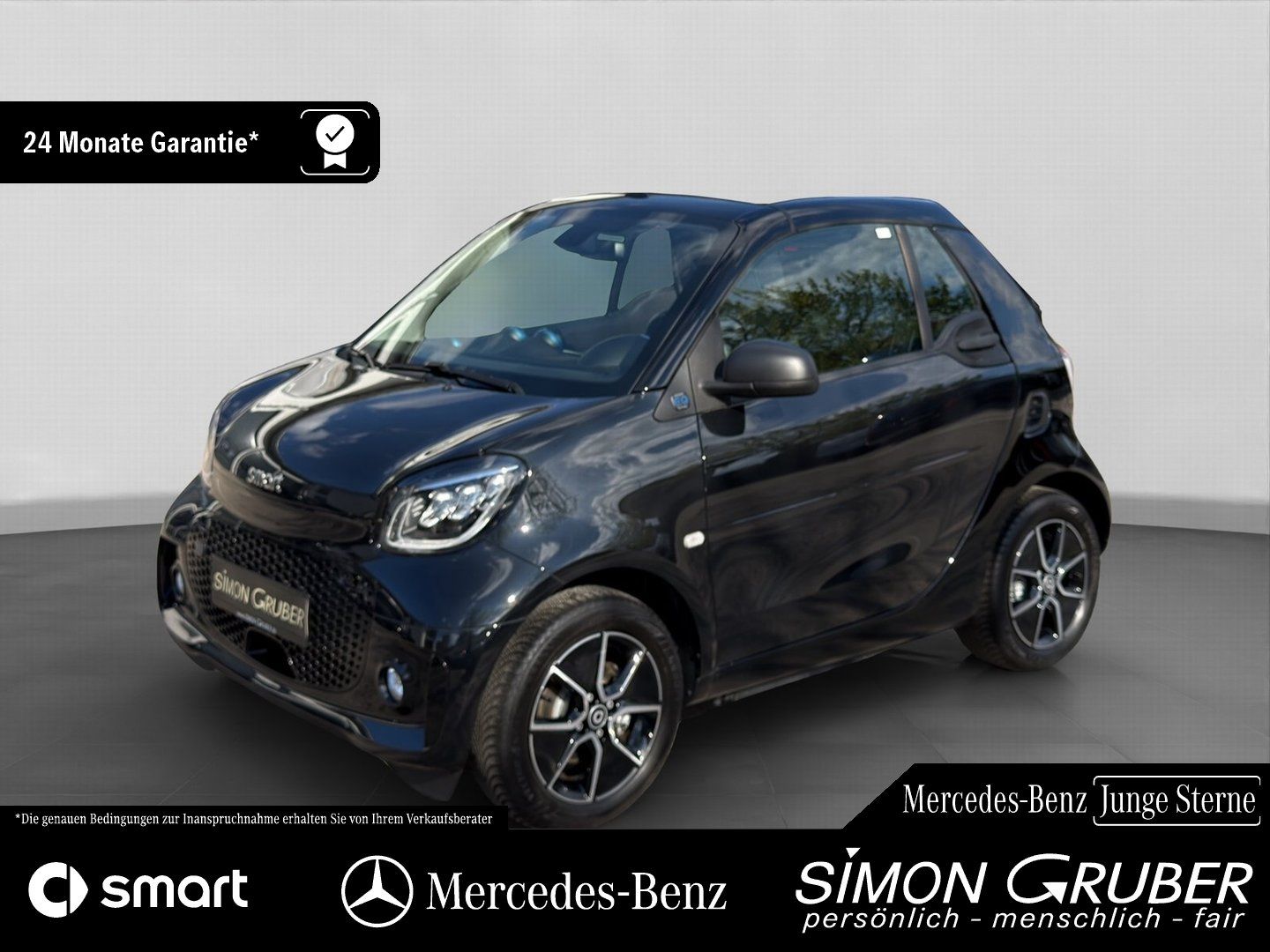 Fahrzeugabbildung Smart fortwo EQ Cabrio Exclusive Winter Voll-LED 22KW