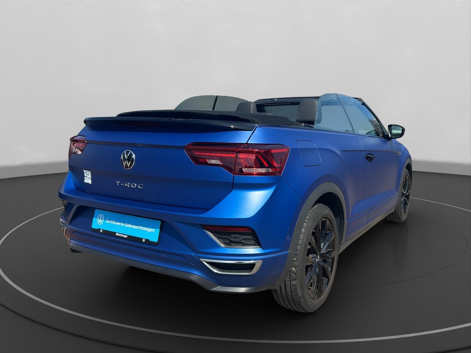 Volkswagen T-Roc Cabriolet 1.5 TSI R-Line Edition Blue +AHK, миниатюра 4