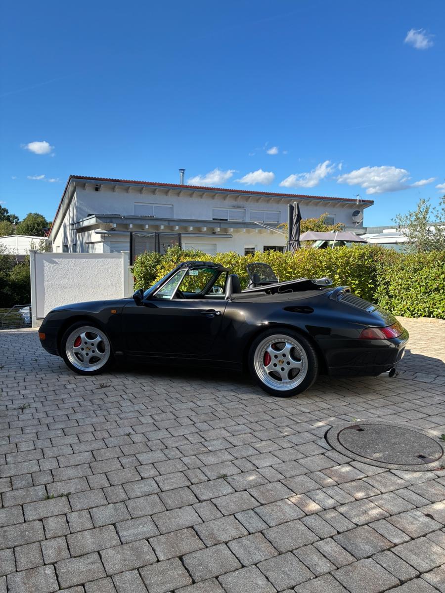 Porsche 911 993 Carrera Cabriolet 1995 Schalter 139tkm  
