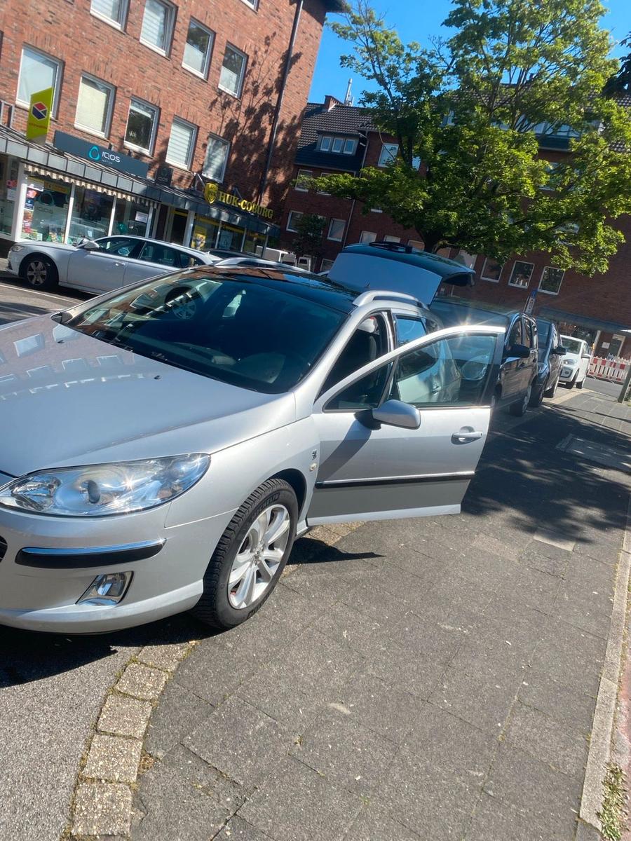 Peugeot 407 2008 — rear view