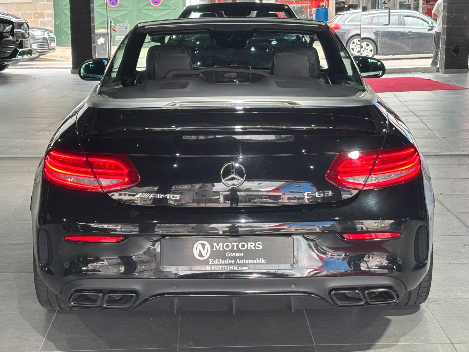 Fahrzeugabbildung Mercedes-Benz C 63 AMG Cabrio*Burmester*Ambiente*HUD*S-Auspuff