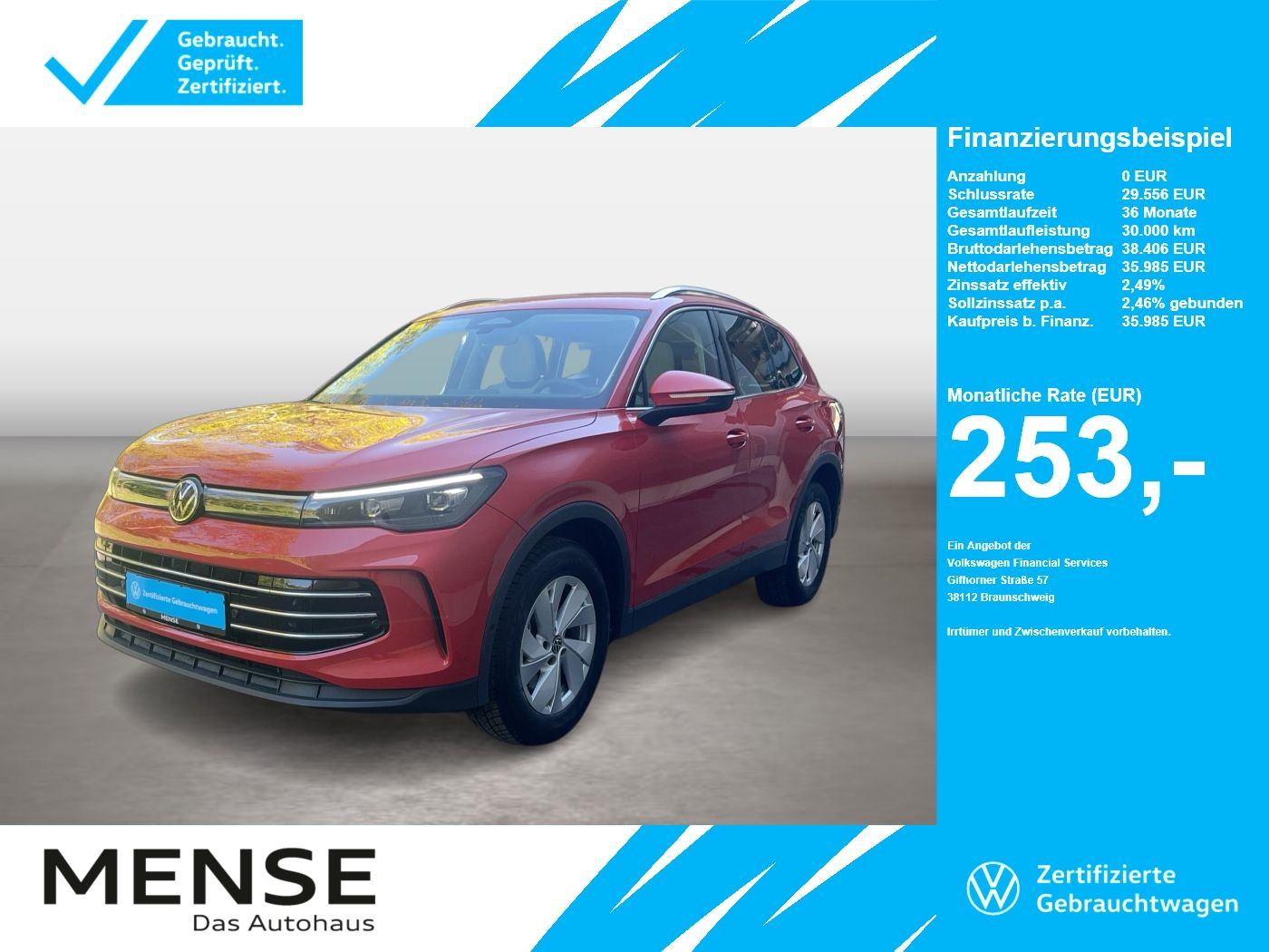 Volkswagen Tiguan 2.0 TDI DSG Elegance CarPlay|AHK|ACC|LED