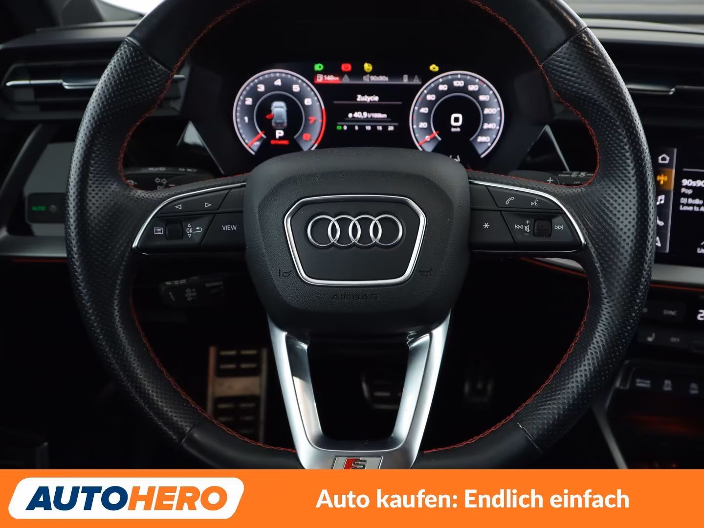 Audi A3 Sportback 30 TFSI Mild-Hybrid S line Aut., миниатюра 18