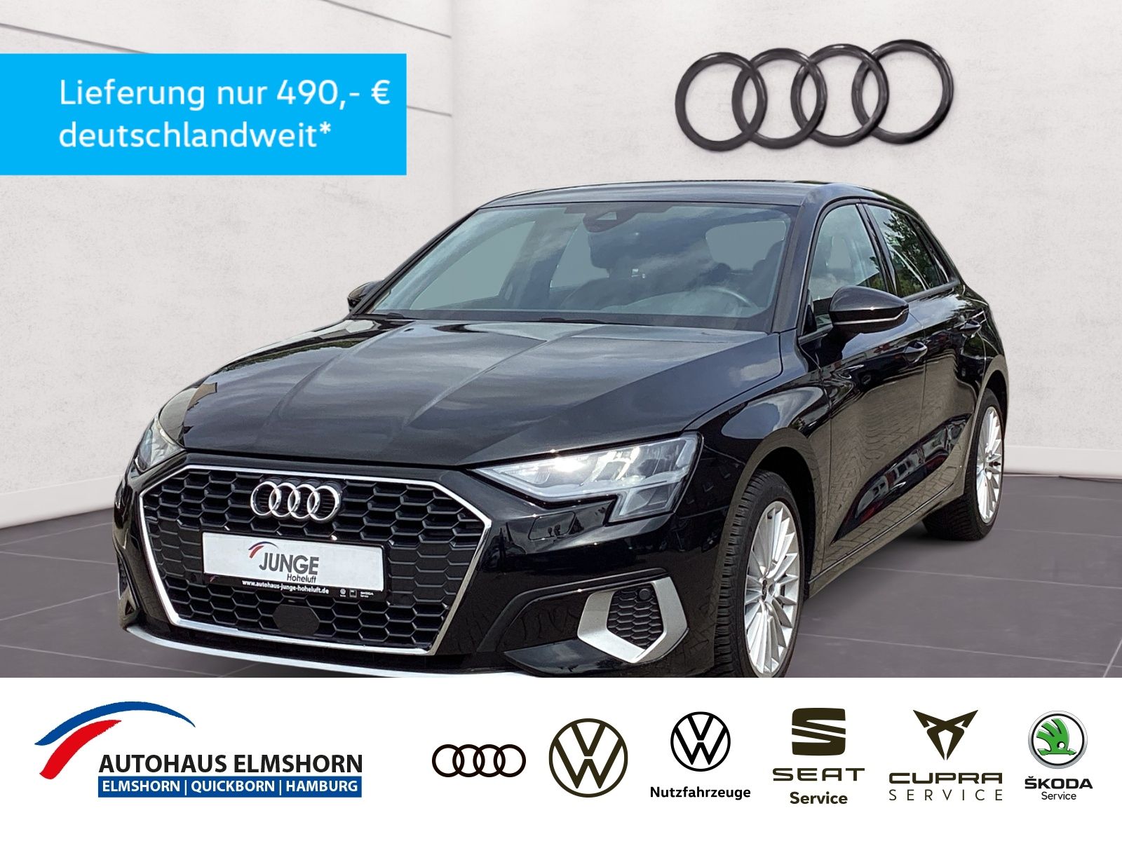 Audi A3 Sportback advanced 30 TFSI AHK NAV GRA VIRTUA