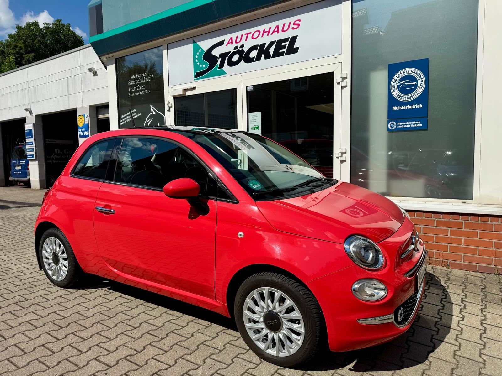 Fiat 500 Lounge PANORAMA KLIMA PDC