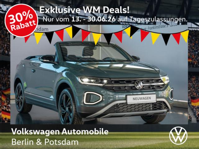 Volkswagen -22% Tageszulassung T-Roc Cabriolet Style 1.5 l