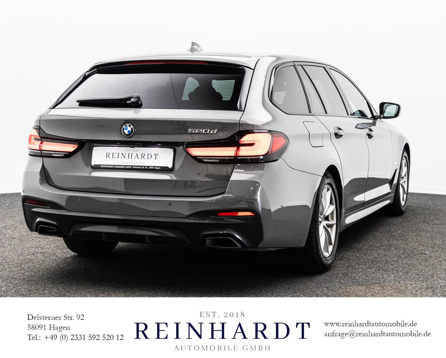 BMW 520d Touring M Sport 190 ch BVA Toit panoramique ACC Caméra de recul