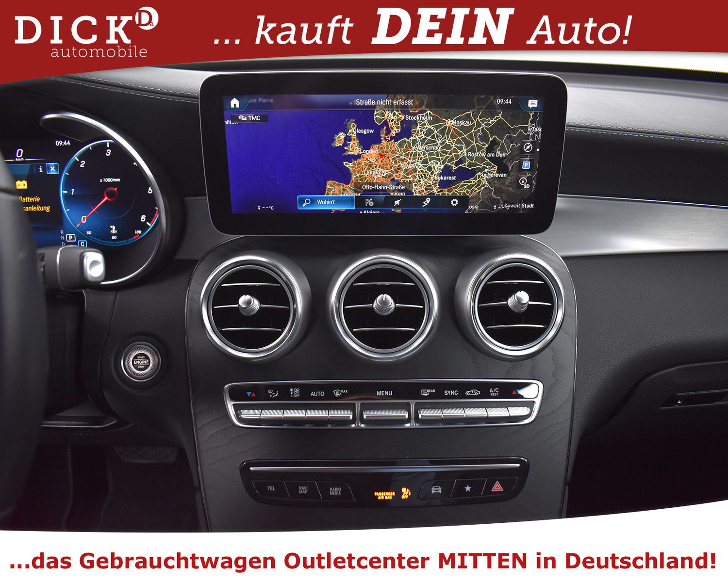 MERCEDES-BENZ GLC300d 4M EXCLUS WIDES+MULTIB+KAMER+AHK+ACC+LED - Image 18