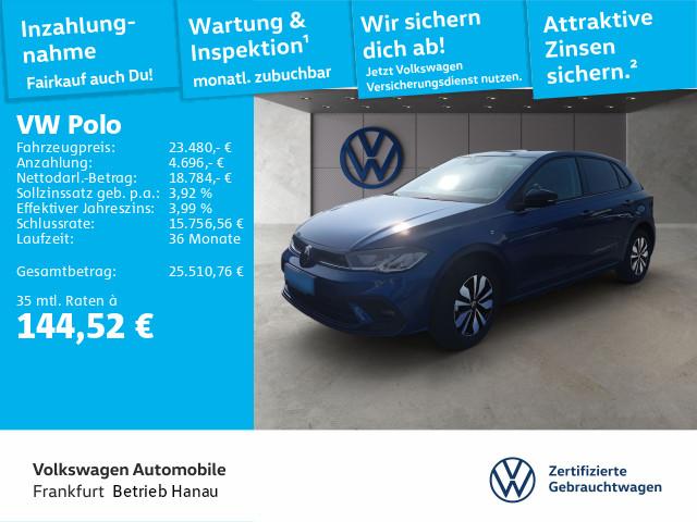 Volkswagen Polo 1.0 TSI DSG Goal Navi AHK Rückfahrkamera DA