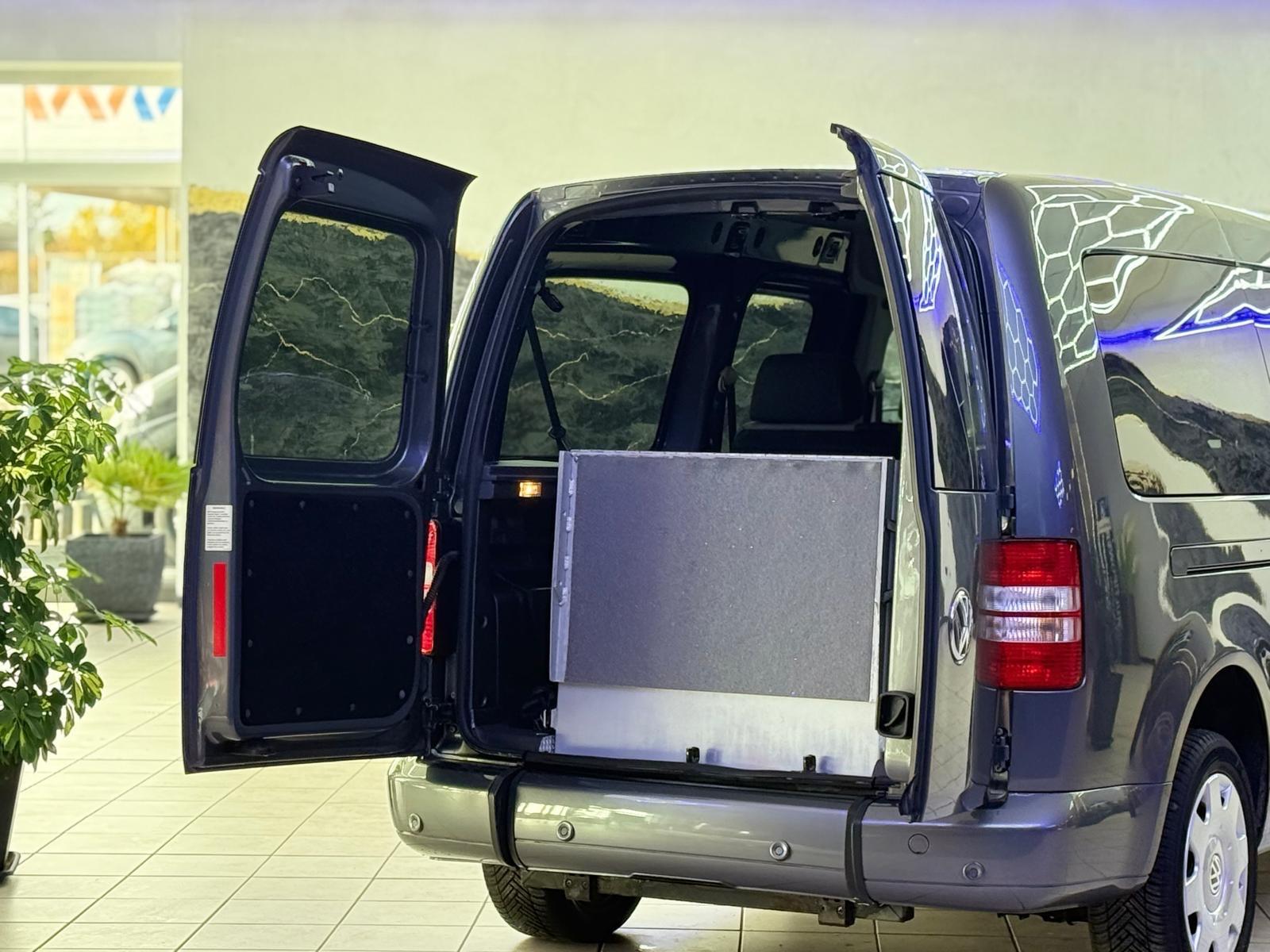 Volkswagen Caddy 1,6-Maxi-Behindertengerecht-Rampe