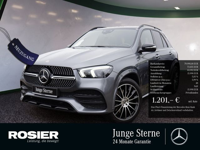 Mercedes-Benz GLE 400 d 4M AMG Line AHK Abstandstemp. LED Pano