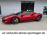 Ferrari 296 GTS Sonderfarbe Rosso Magma UPE 385´T 1. Hd - Ferrari 296 GTS mit Benzin-Antrieb: Automatik