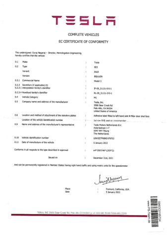 Fahrzeugabbildung Tesla Model 3 Standard RWD >Wärmep/Autopilot/Glasdach<