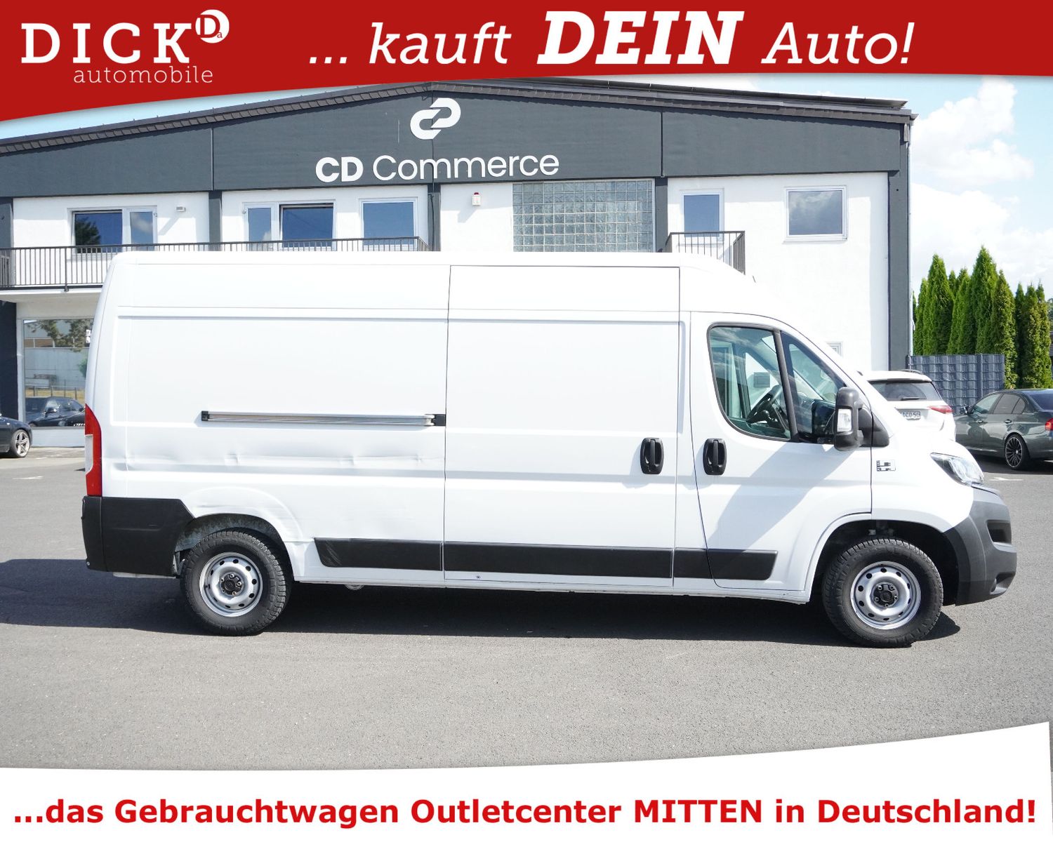 Fahrzeugabbildung Fiat Ducato 2.2d 35 140 L4H2 RS: 4035mm KLIMA+KAM+NAV
