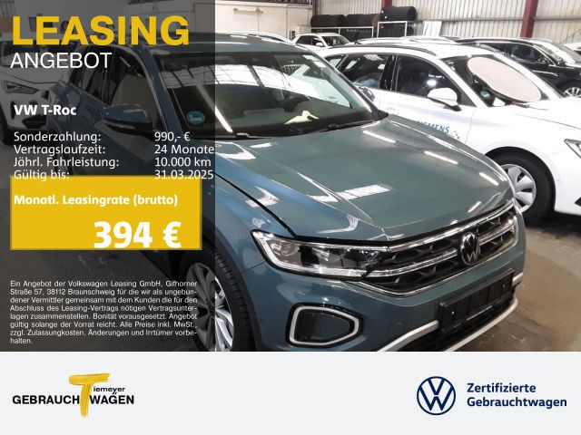 Volkswagen T-Roc 2.0 TDI DSG STYLE LED VIRTUAL NAVI AHK