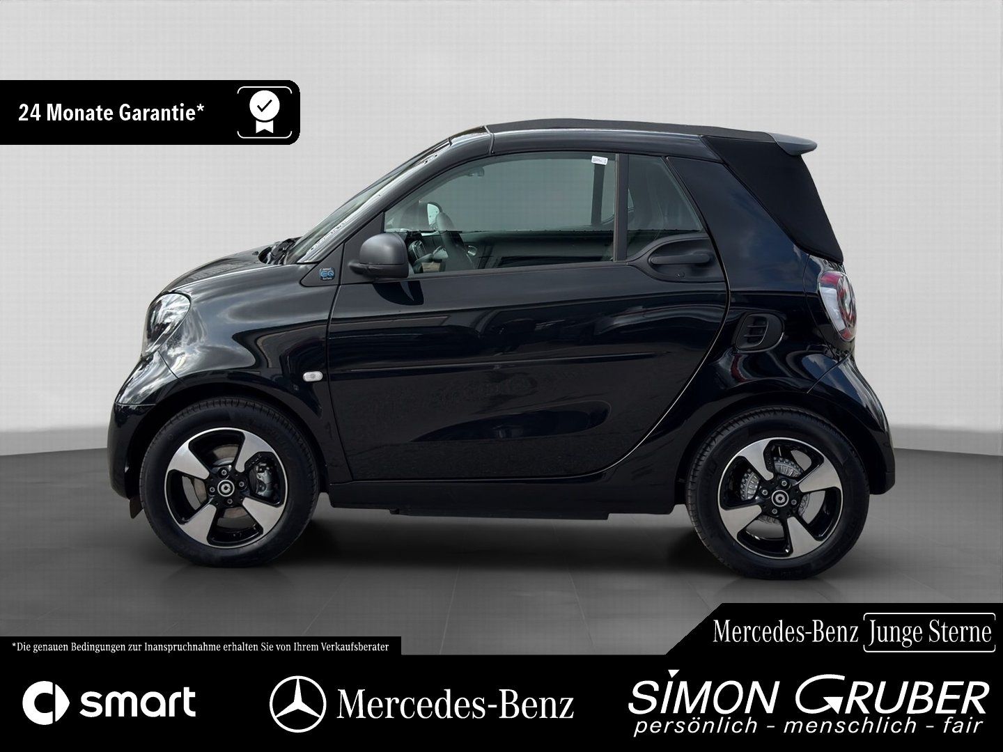 Fahrzeugabbildung Smart Smart ForTwo EQ Cabrio Exclusive LED 22KW Kamera