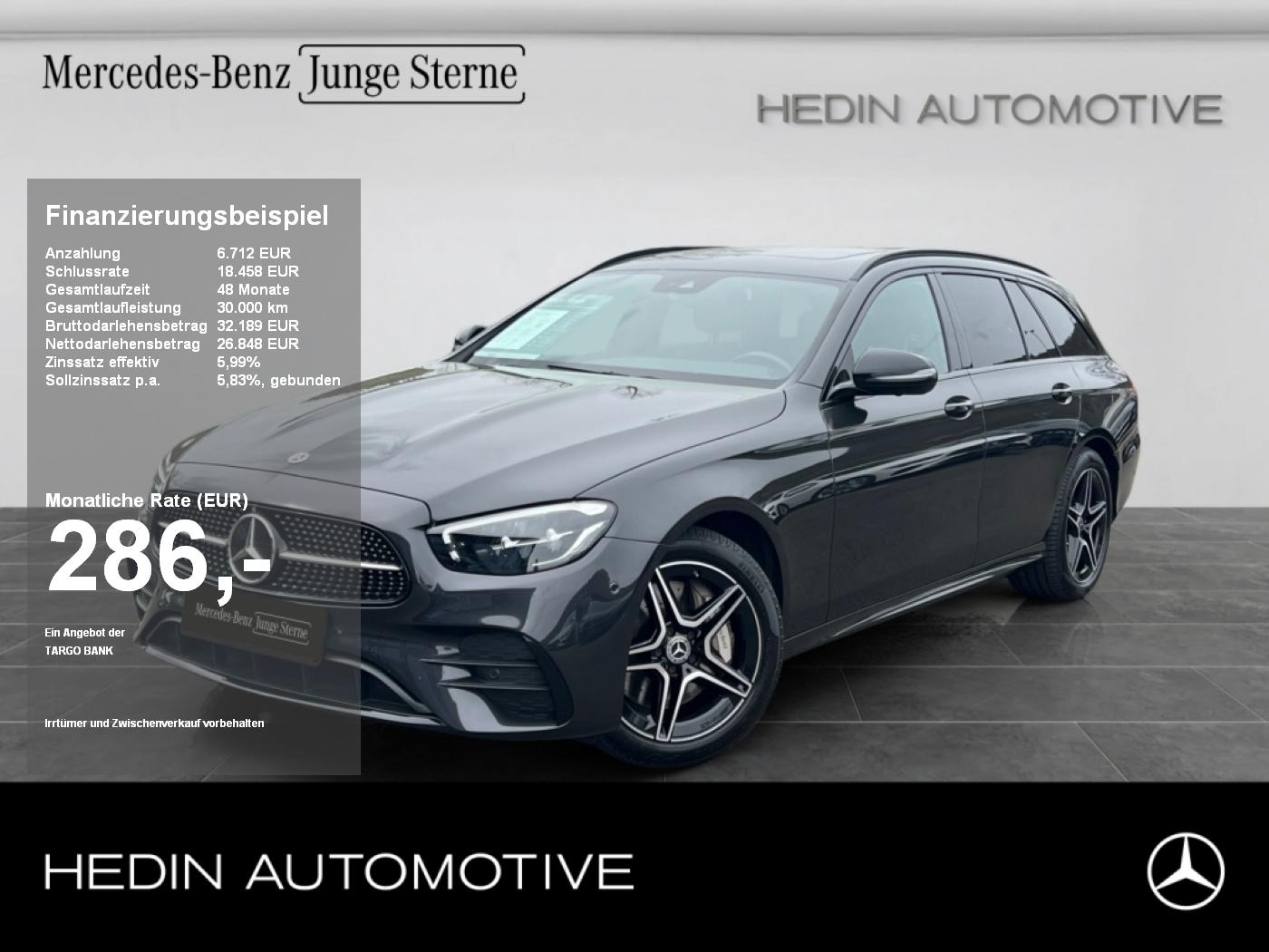 Mercedes-Benz E 300 e T AMG|LED|SHD|AHK|KAM|SHZ|NIGHT|AMBI