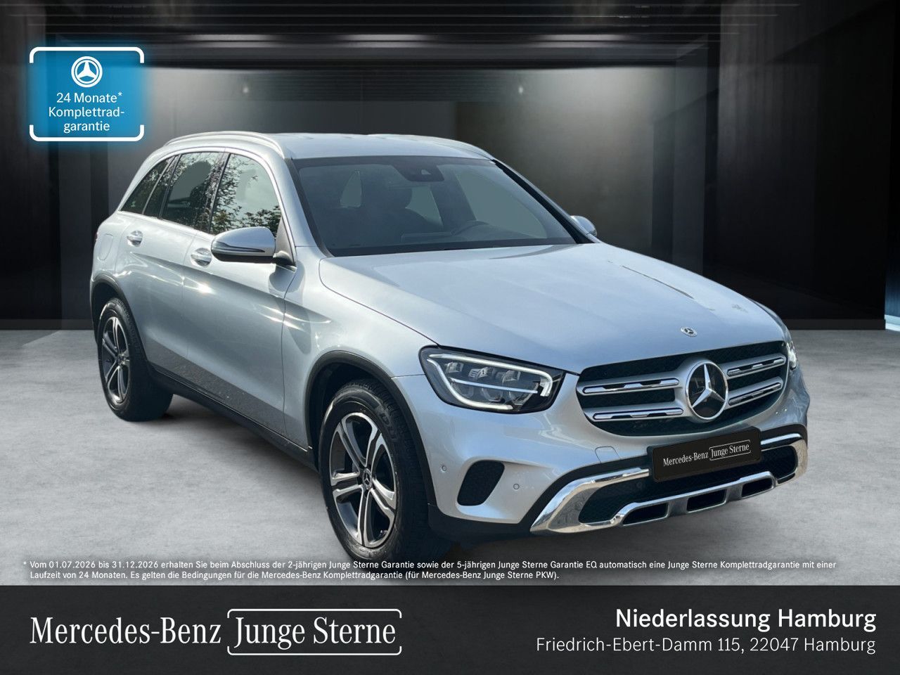 Mercedes-Benz GLC 200 4M LED/AHK/SpurP/Kamera/Navi+/EasyP