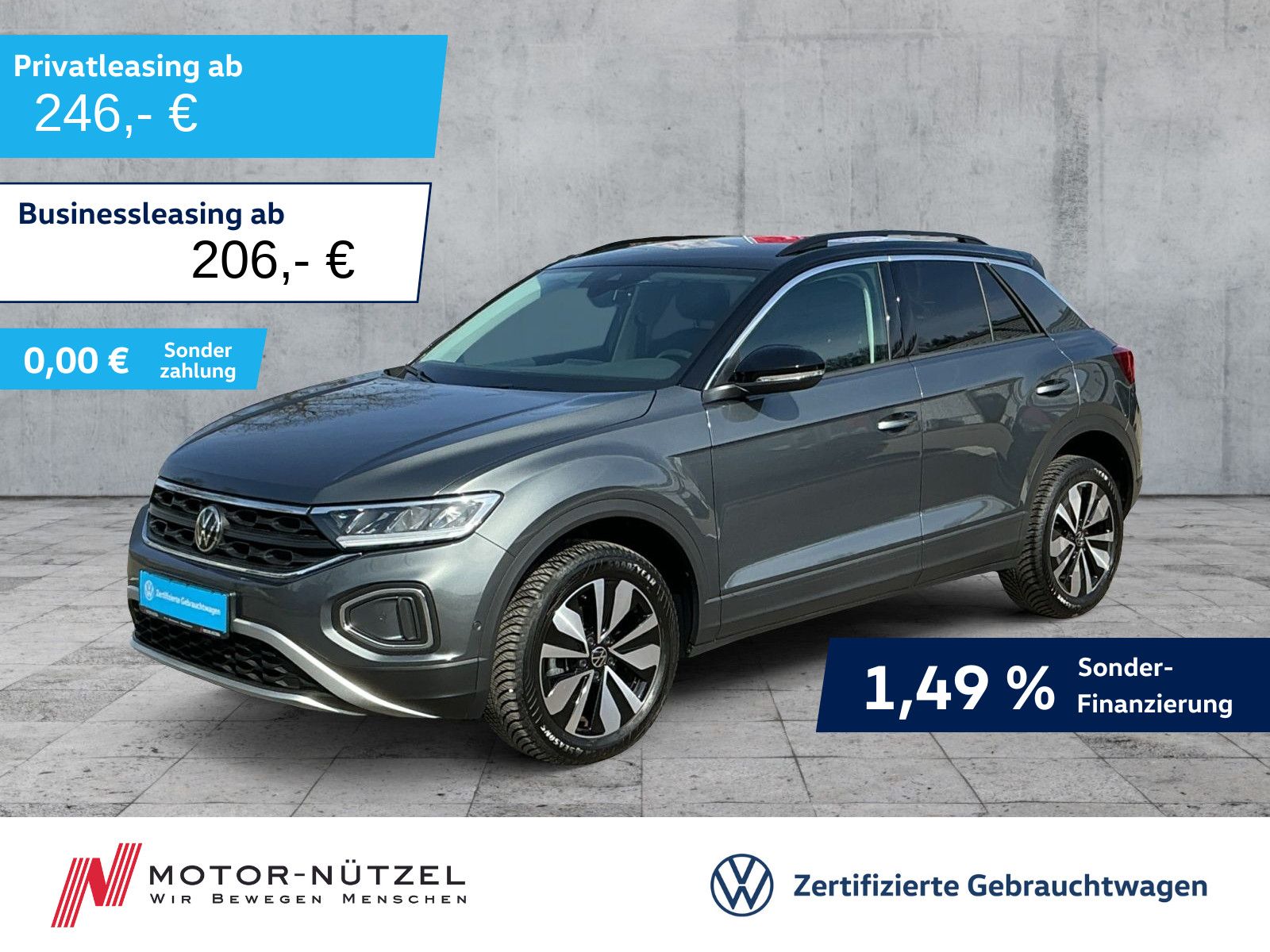 Volkswagen T-Roc 1.0 TSI GOAL 5JG+LED+NAVI+ACC+STDHZG+DAB
