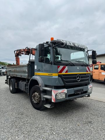 Mercedes-Benz Axor 1829  mit Atlas Kran 105.2-A2L