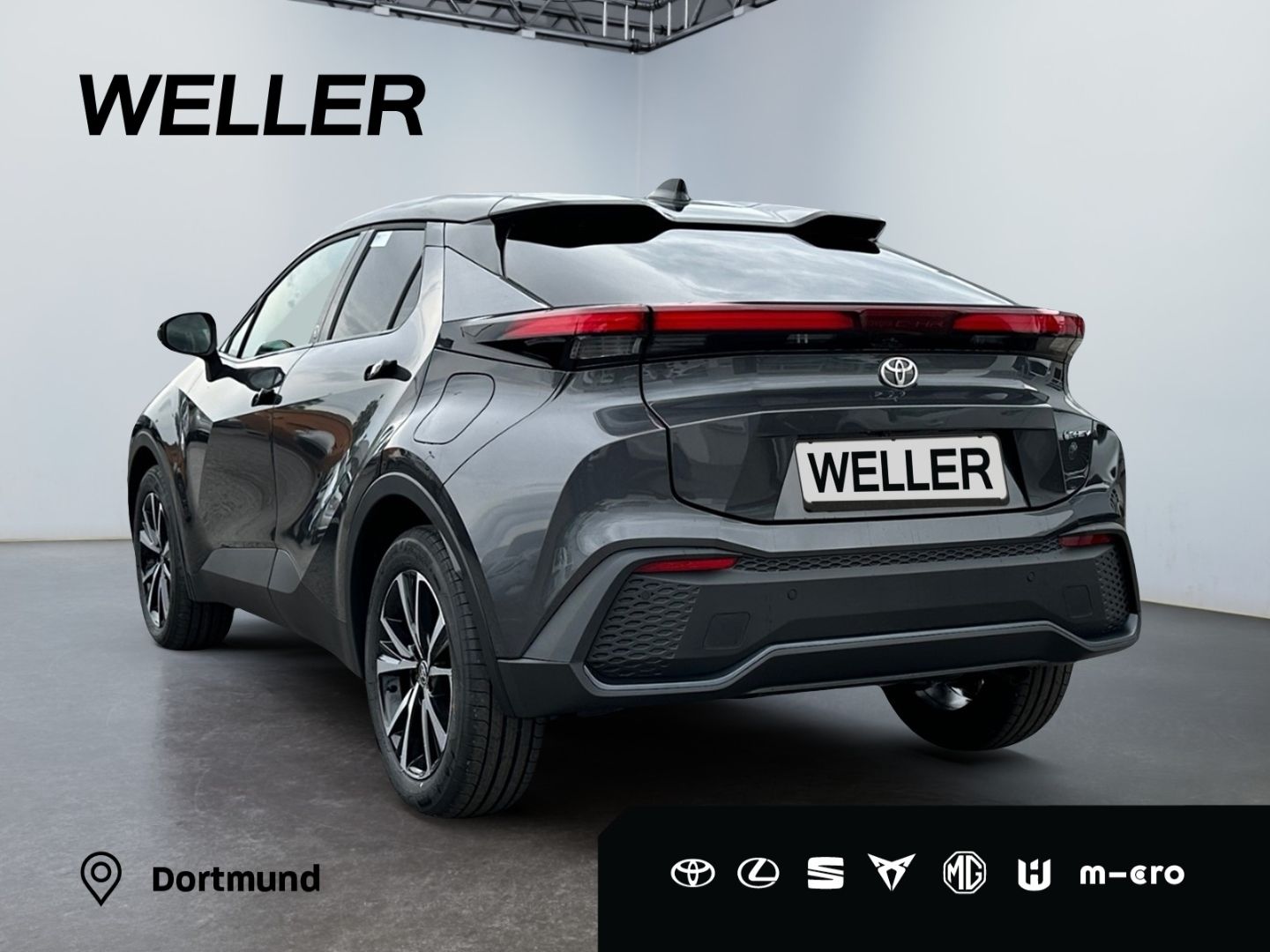 Toyota C-HR Hybrid 1,8 l, 140 PS CVT, 4x2 SUV TEAMPLAYE imagem 2