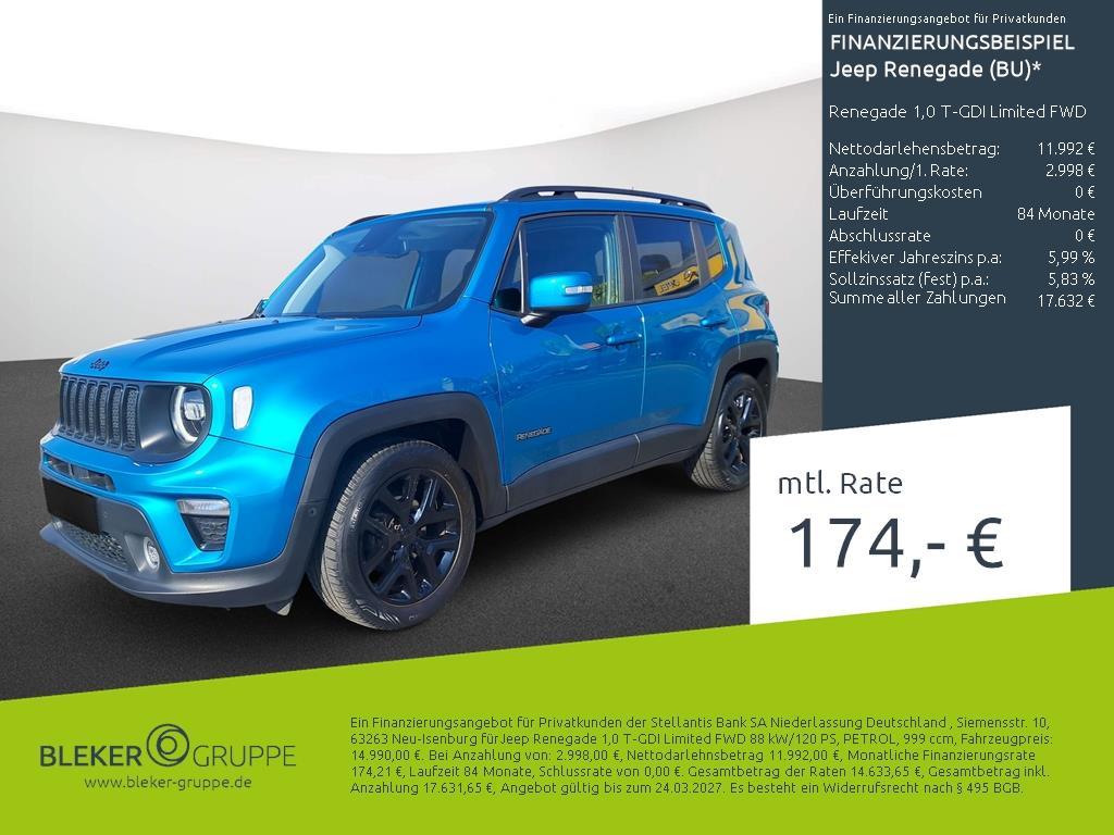 Jeep Renegade 1,0 T-GDI Limited FWD
