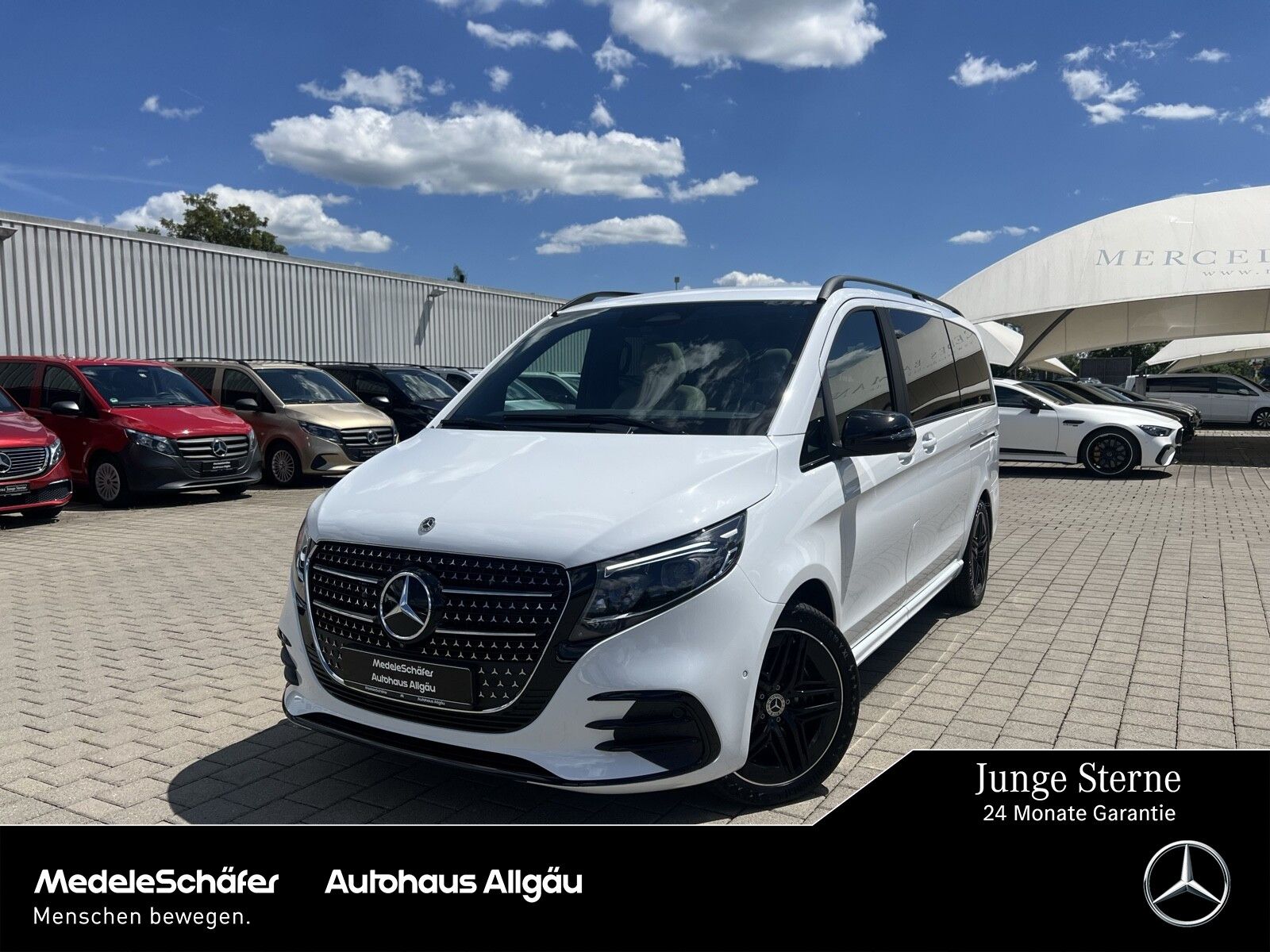 MERCEDES-BENZ V 300d AVANTGARDE L AMG EL TÜREN  AHK 360° PANO