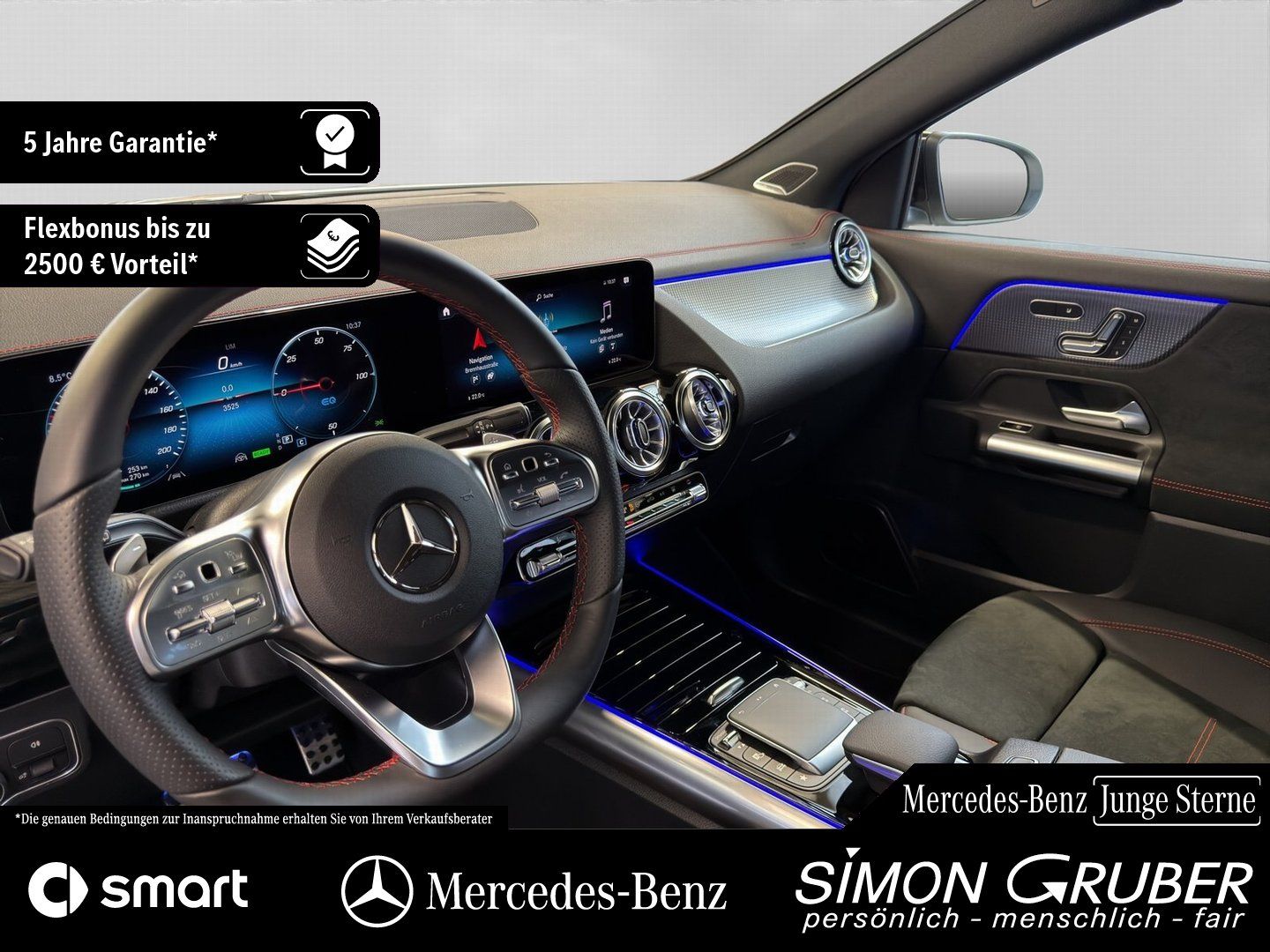 Fahrzeugabbildung Mercedes-Benz EQA 250 AMG Night Distronic Burm Ambi KeylessGo