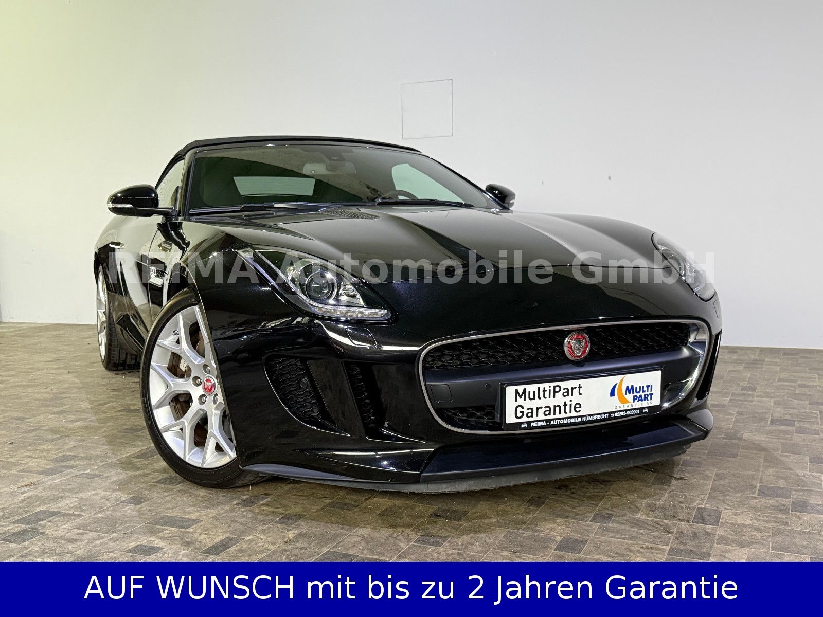 Fahrzeugabbildung Jaguar F-Type  3,0i V6 Cabrio, Klappenauspuff, Meridian