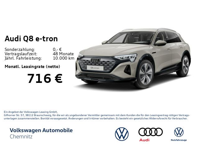 Audi Q8 e-tron advanced 55 quattro *Luftfed.*Standh.*