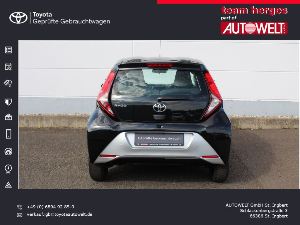 Fahrzeugabbildung Toyota Aygo x-play Team Deutschland