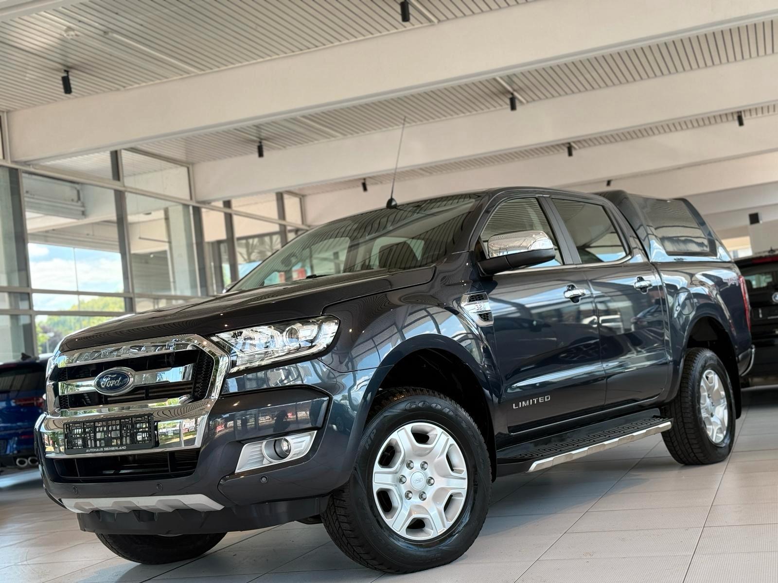Ford Ranger Limited Doppelkabine 4x4-AHK-Xenon-SHZ