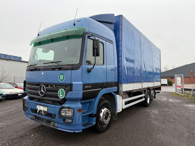 Mercedes-Benz Actros 2541 6x2 eps 3 pedals steel / air