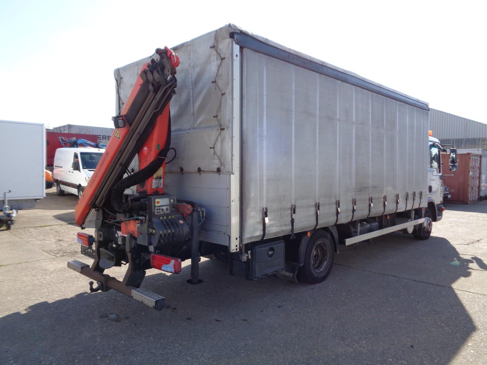 MAN TGL 12 - 240 mit Kran PK 6501 mit Funk