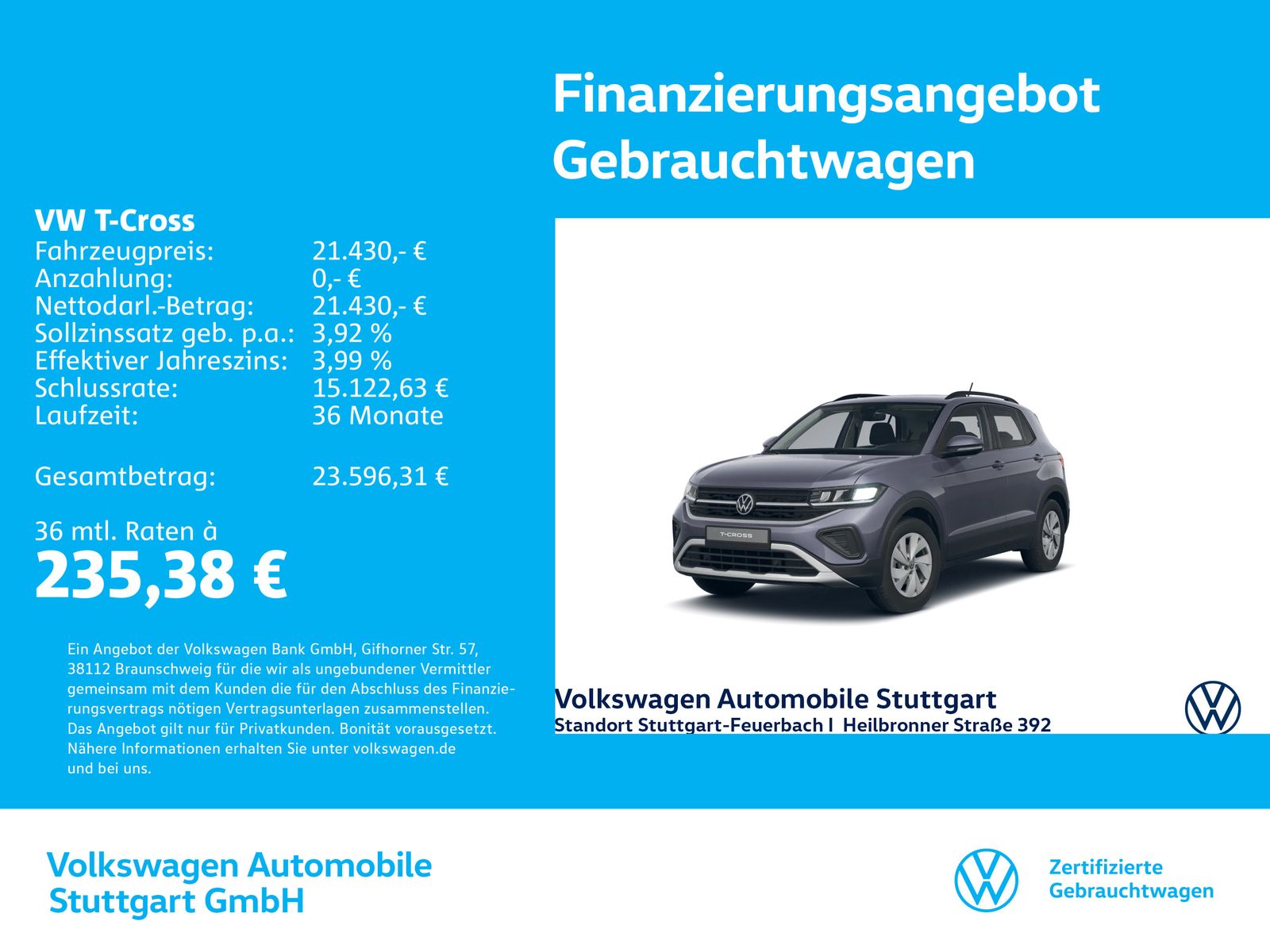 Volkswagen T-Cross 1.0 TSI Life Navi Tempomat foto 1