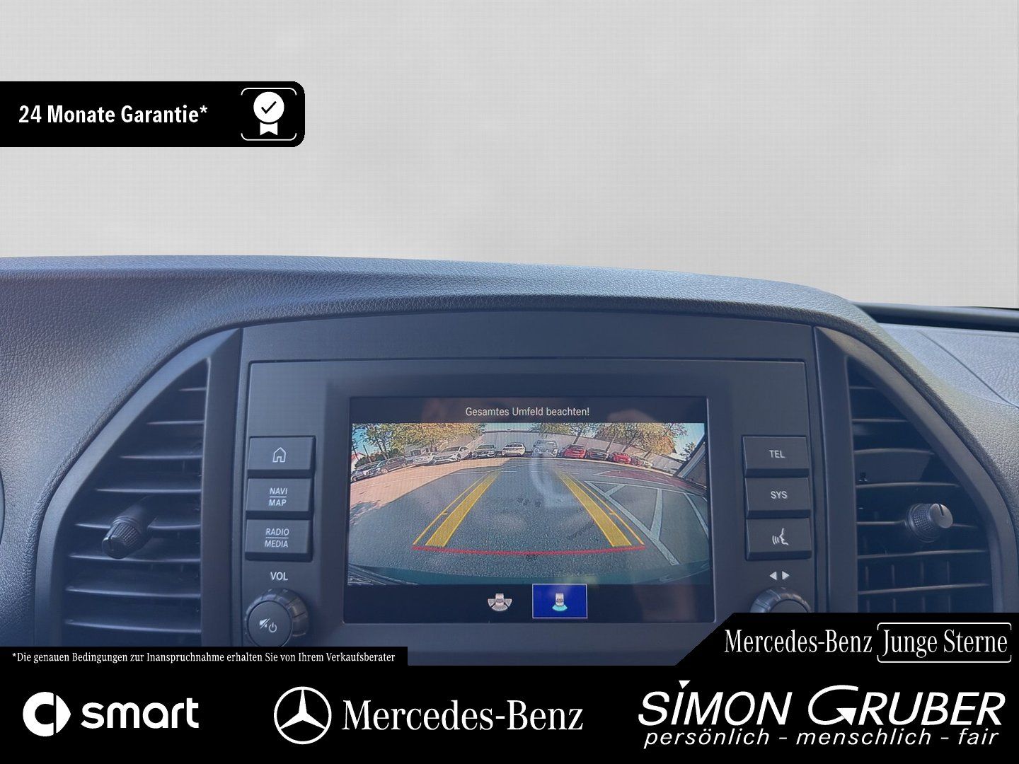 Fahrzeugabbildung Mercedes-Benz Vito 114 Tourer extralang Navi Kamera 8 Sitzer