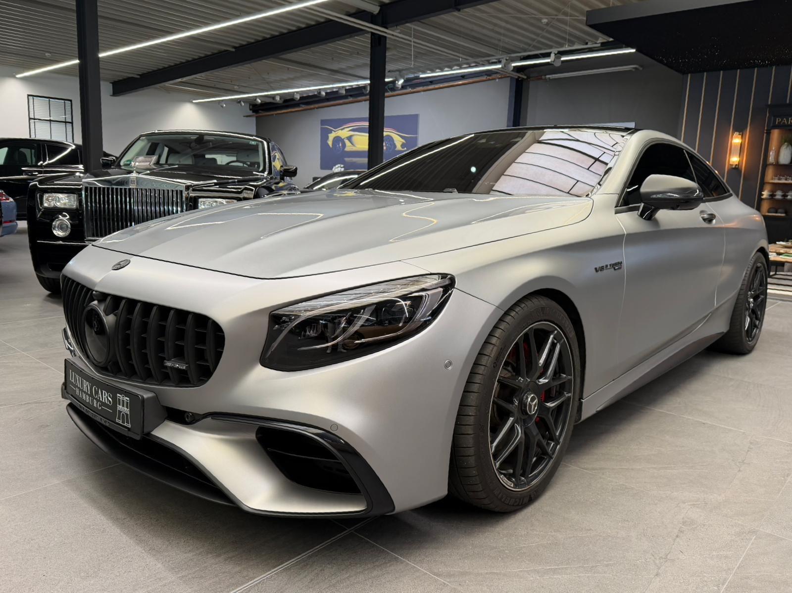 Mercedes-Benz S 63 AMG 4Matic+ Coupe,Carbon, Bur, Pano,1 Owner