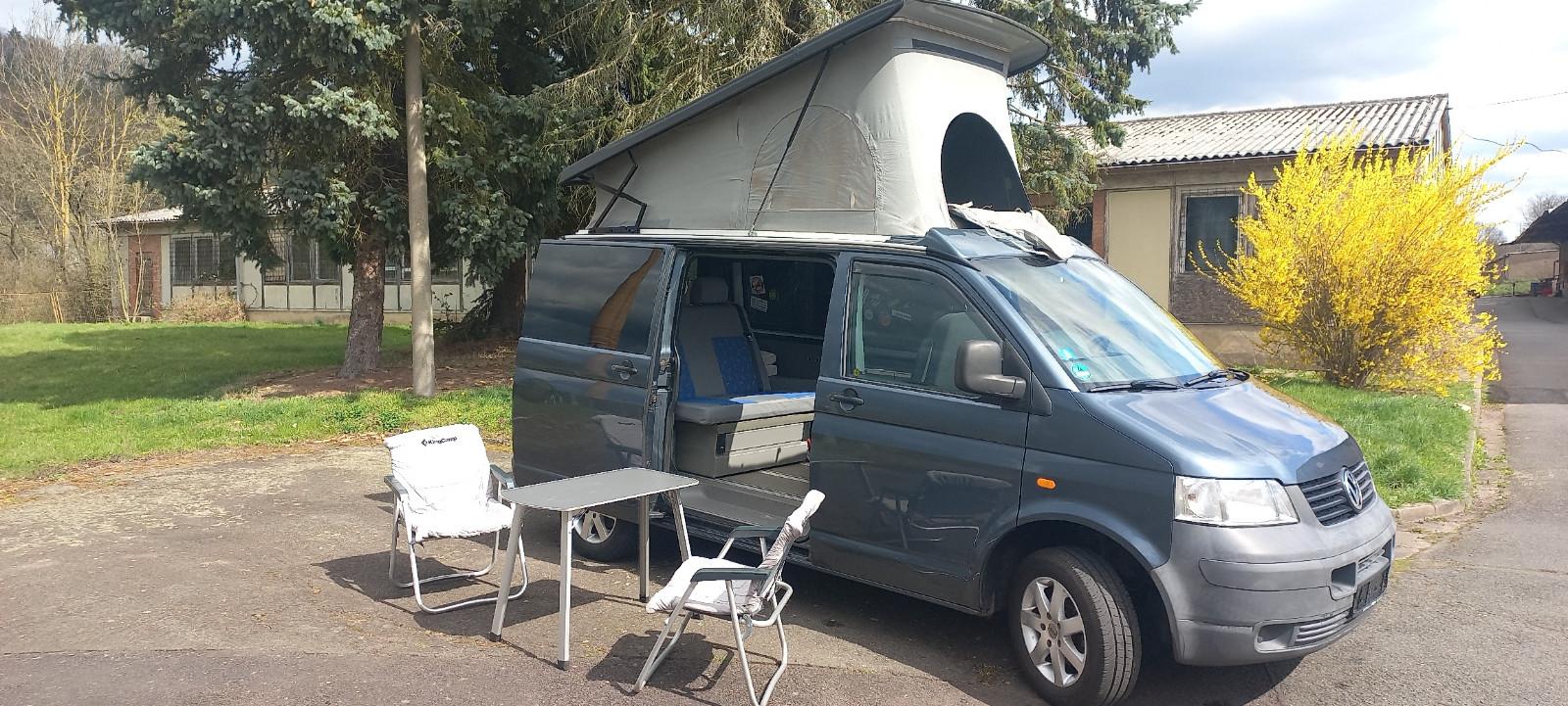 Volkswagen T5 Multivan 1.9 TDI 1.Hd./Schlafdach/Klima/Sthzg