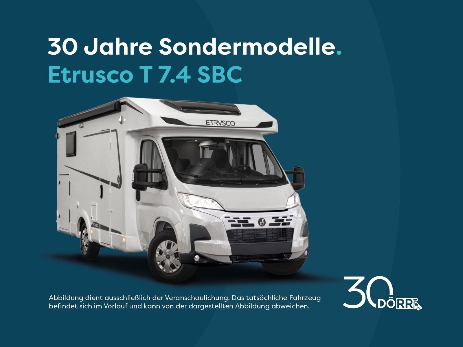 Fahrzeugabbildung Etrusco T-Modell Base 7.4 SBC ACC,Solar,Markise,LTE,TV